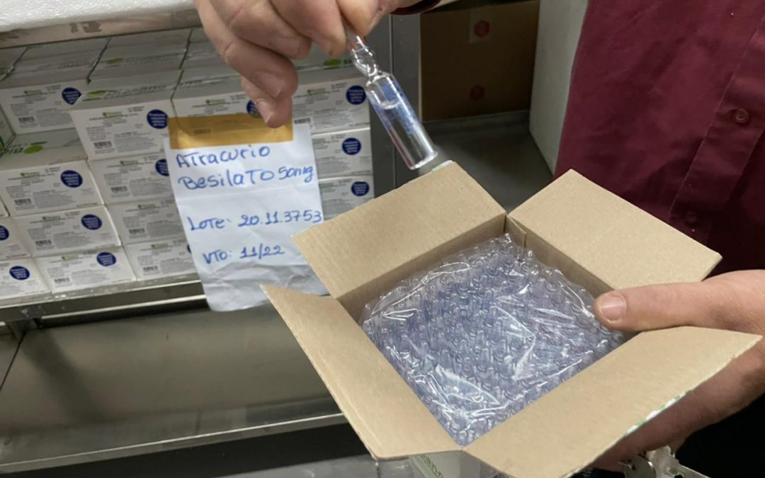 Taiwán dona atracurio y midazolam a Paraguay