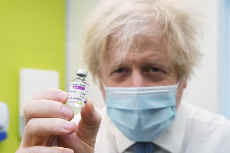 Boris Johnson: “El éxito con la vacuna es gracias al capitalismo y la avaricia”