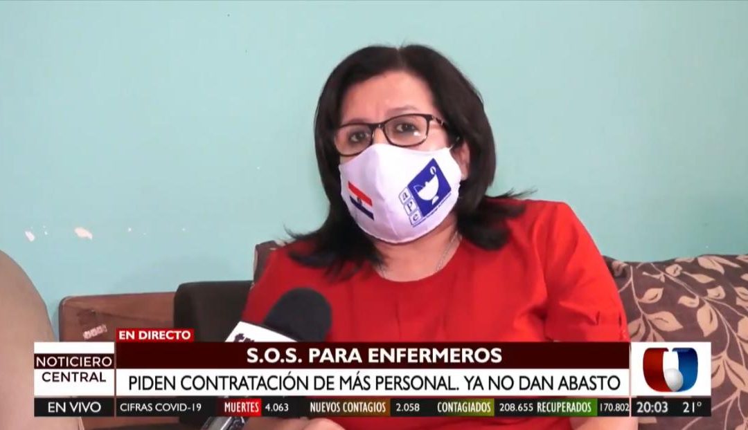 Enfermeros no dan abasto y piden a Salud más refuerzos de blanco