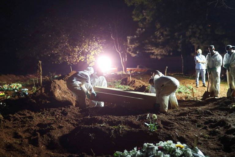 Brasil reporta más de 4 mil muertes por Covid-19 en las últimas 24 horas