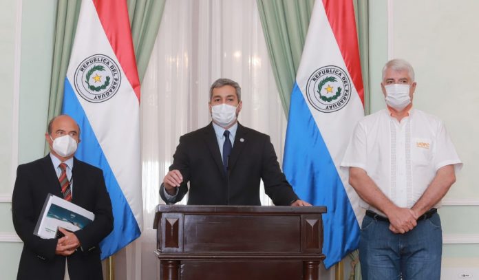 Mario Abdo posterga licitación para puente en beneficio a Salud