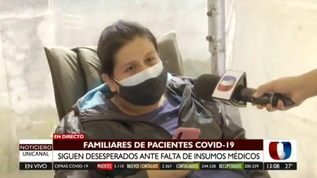 Familiares de internados siguen desesperados por falta de medicamentos