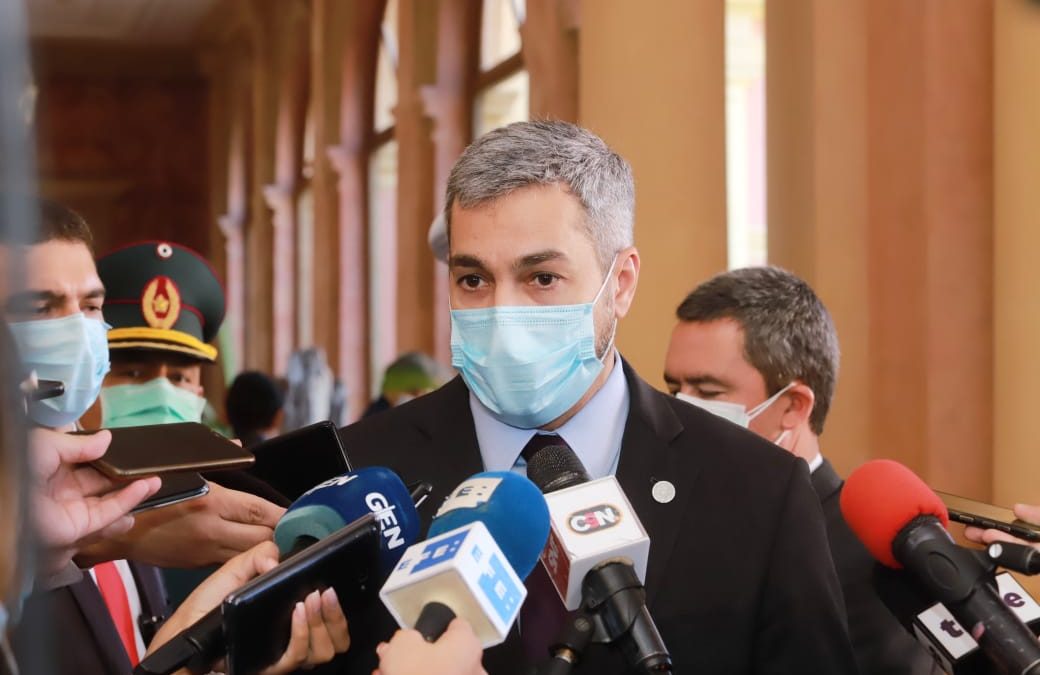 Mario Abdo: “No aceptaremos chantajes para comprar vacunas”