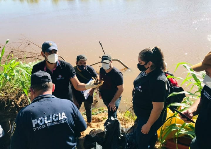 Horqueta: hallan restos óseos en la cercanía del río Aquidabán