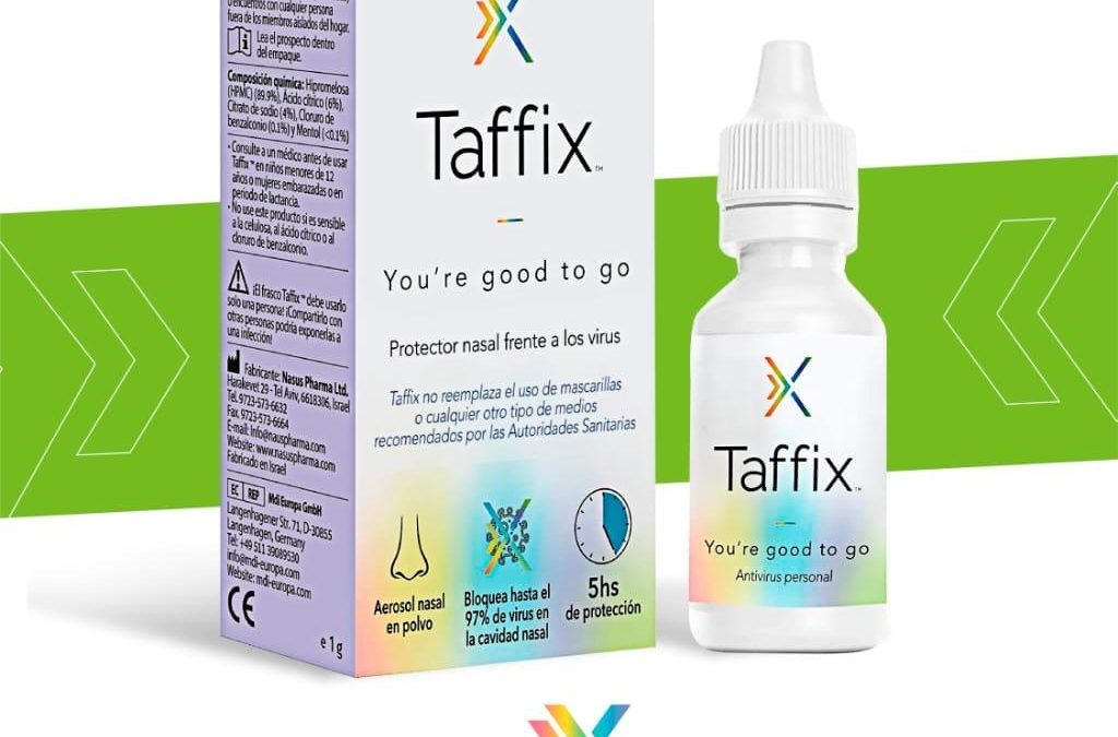 Nasus Pharma anuncia efectividad del aerosol nasal Taffix contra el coronavirus