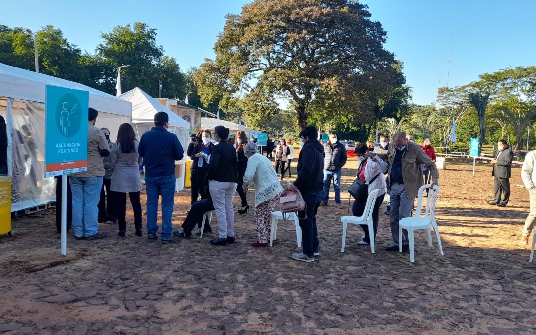 Villa Elisa: inauguran centro vacunatorio contra el Covid-19