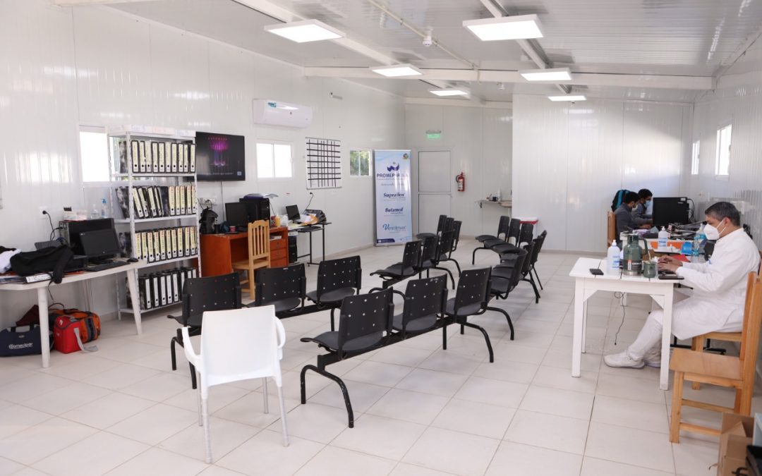 Ineram inaugura pabellón para plantel de médicos
