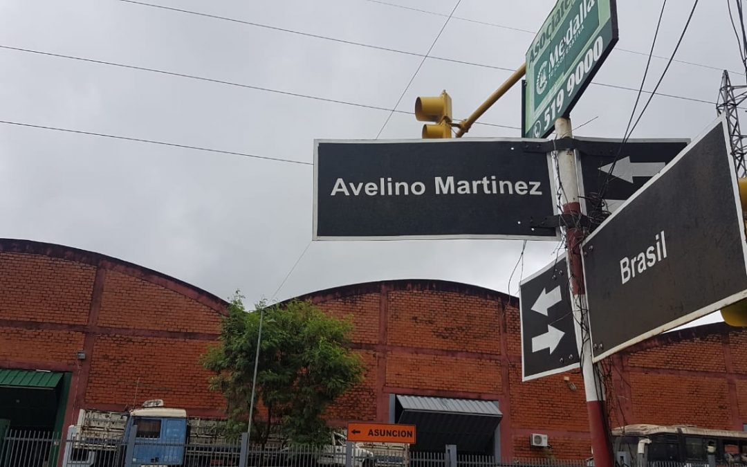San Lorenzo: escrachan al intendente por el estado de la avenida Avelino Martínez