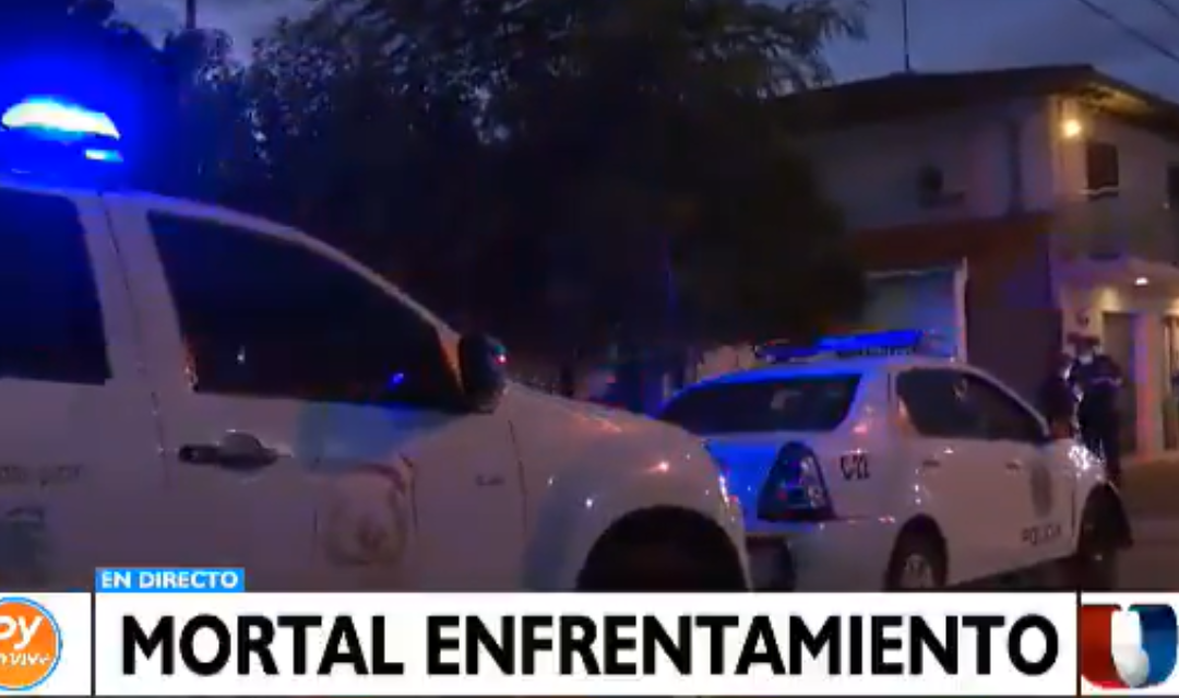 Enfrentamiento en Fernando de la Mora deja como saldo a un fallecido