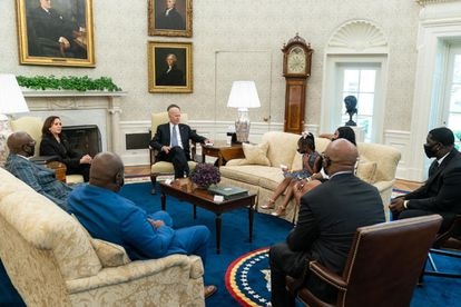 Biden se reunió con la familia de George Floyd a un año de su muerte