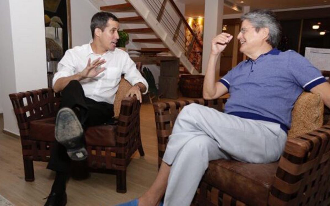 Guaidó y Lasso, unidos en favor de la democracia en Latinoamérica