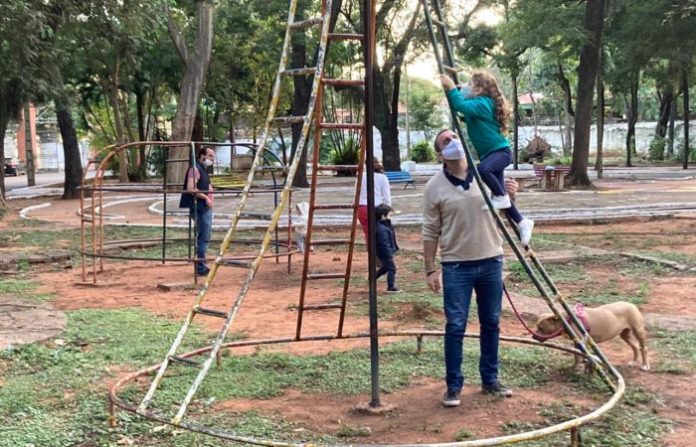 Urbanismo avanza en recuperación del Parque Caballero