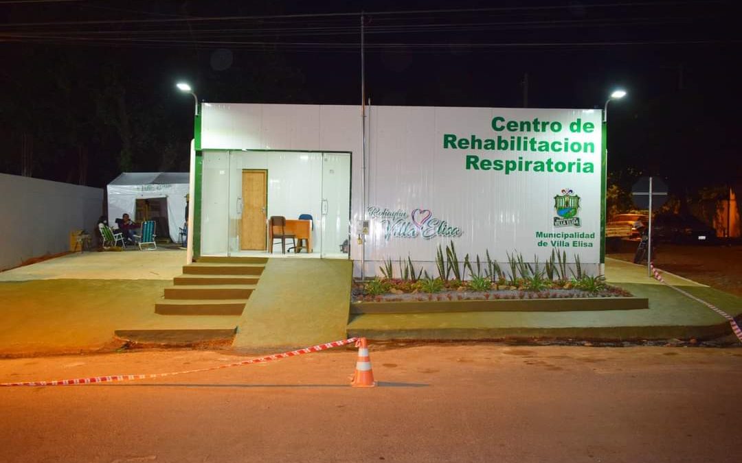 Villa Elisa: inauguran centro de rehabilitación respiratoria y ampliación de albergue