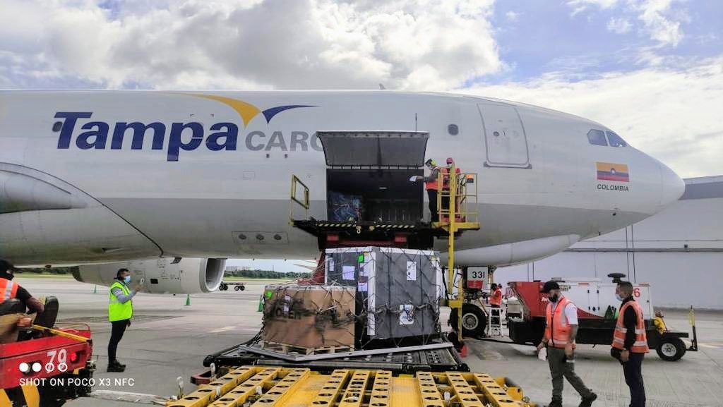 Esta noche arriban 134.400 dosis de la vacuna AstraZeneca