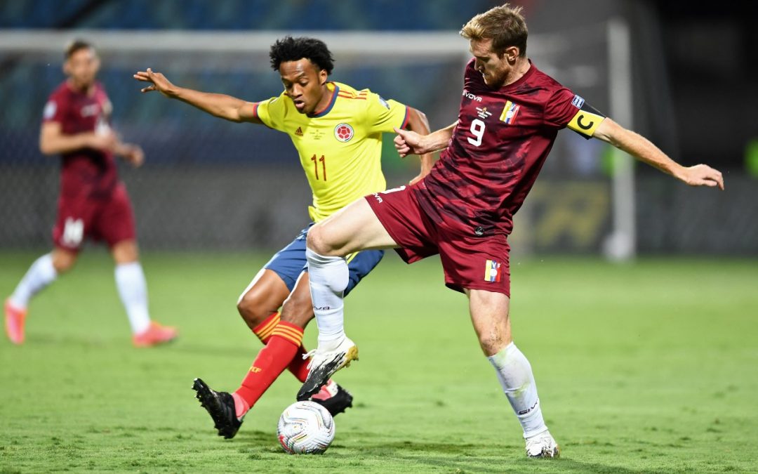 Copa América: Colombia y Venezuela empatan sin goles