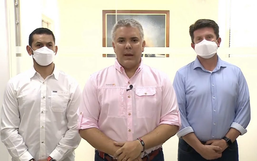 A balazos, fue atacado el helicóptero en el que viajaba Iván Duque