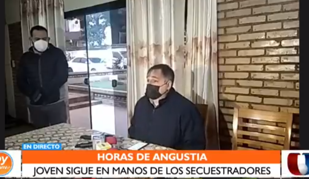 Familia del joven secuestrado aúna esfuerzos para reunir los USD 200 mil