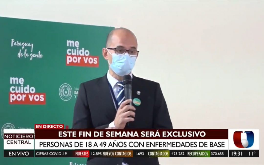 Este fin de semana solo vacunarán a personas con comorbilidades