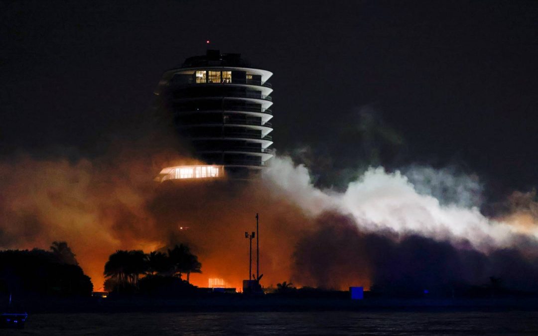 Tragedia en Miami: el Champlain Towers fue totalmente derribado