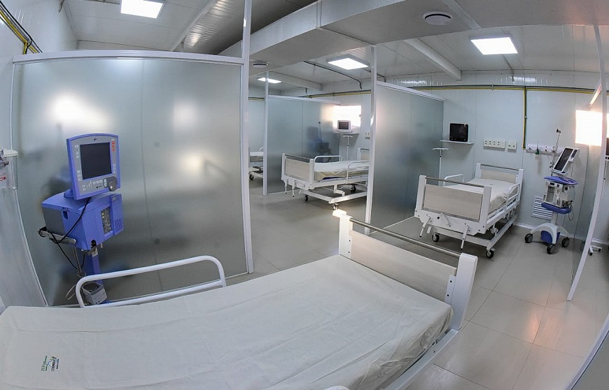 Habilitan pabellón de contingencia en Hospital de Villarrica