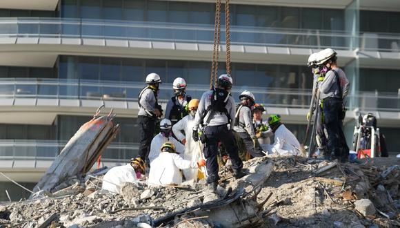 Miami: hallan más cuerpos y número de fallecidos creció a 36
