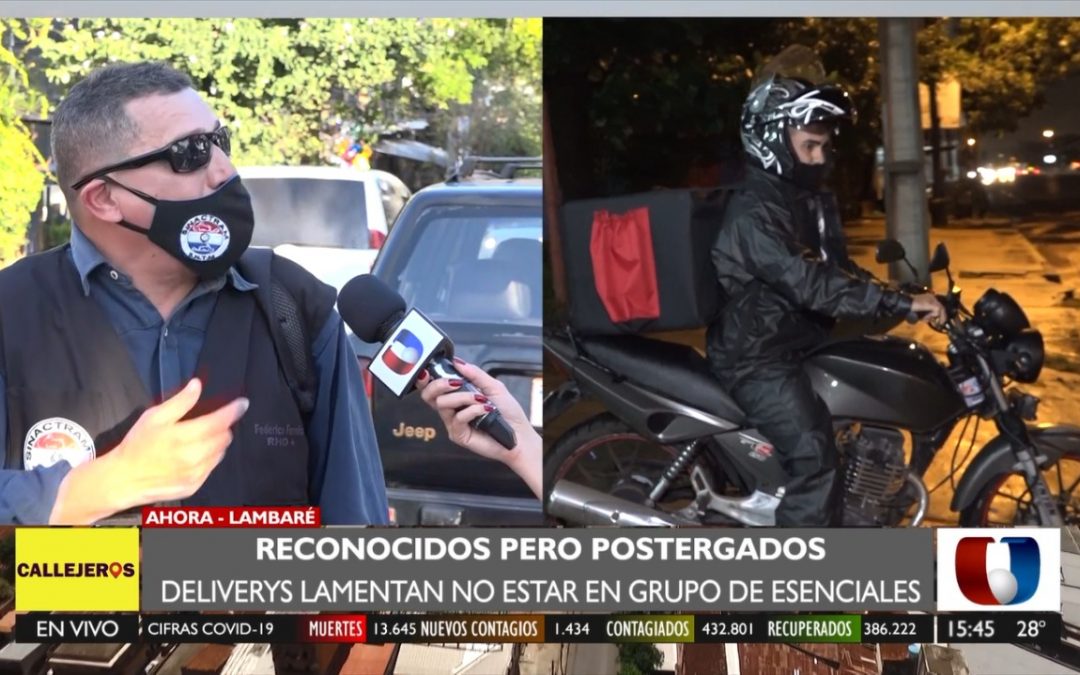 Trabajadores de delivery: “Nos merecíamos estar en la lista de población esencial”