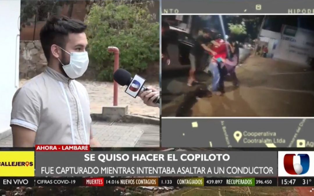 Víctima de intento de asalto: “Me pidió dinero y me agarró del cuello”