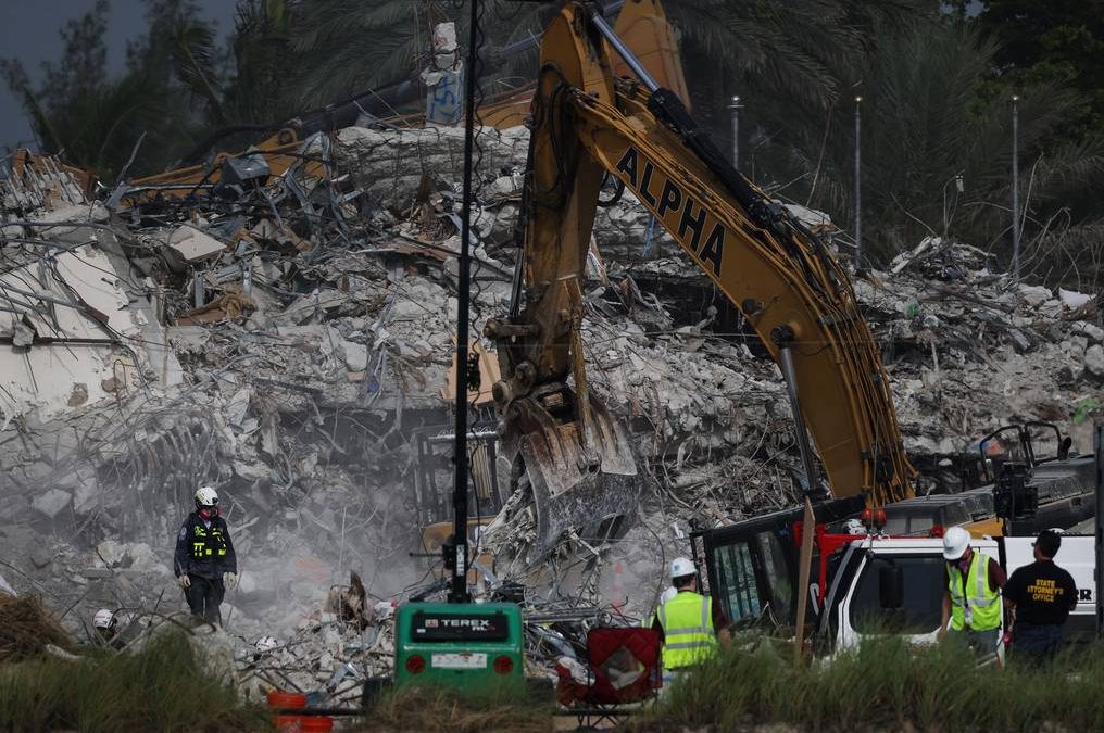 Miami: número de muertos por colapso de edificio subió a 96