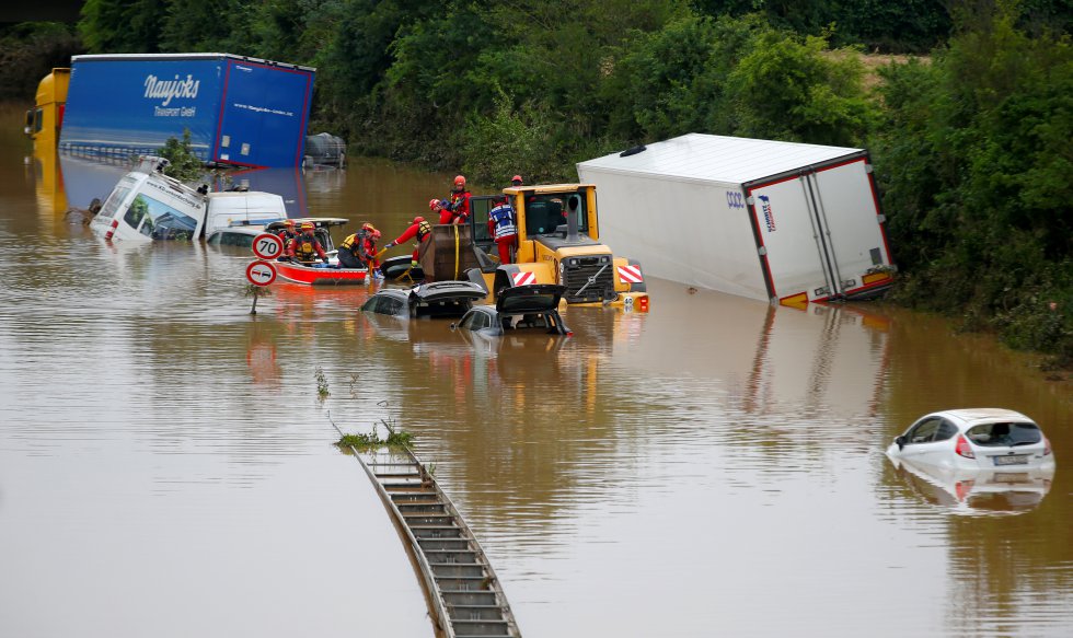 Más de 120 muertos en Alemania y Bélgica tras inundaciones