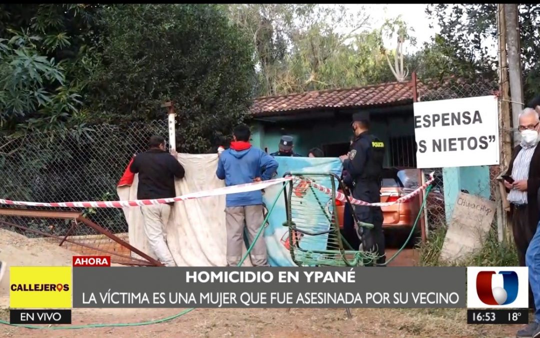 Asesinan a puñaladas a una mujer en Ypané