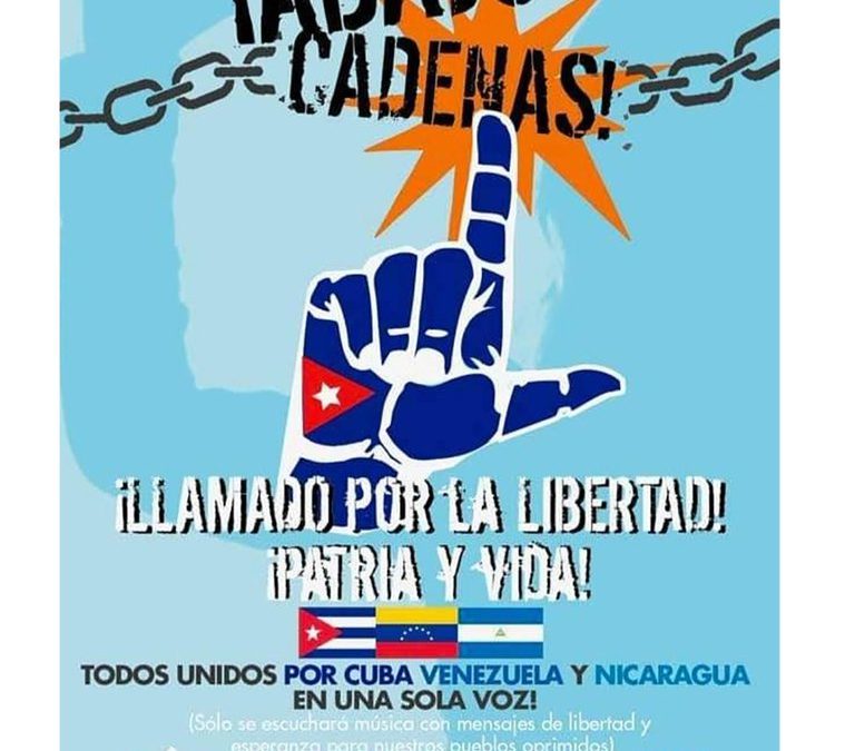 Miami: organizan marcha para pedir libertad en Cuba, Venezuela y Nicaragua