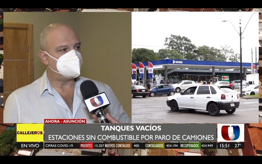 Paro de camioneros empieza a causar desabastecimiento de combustibles