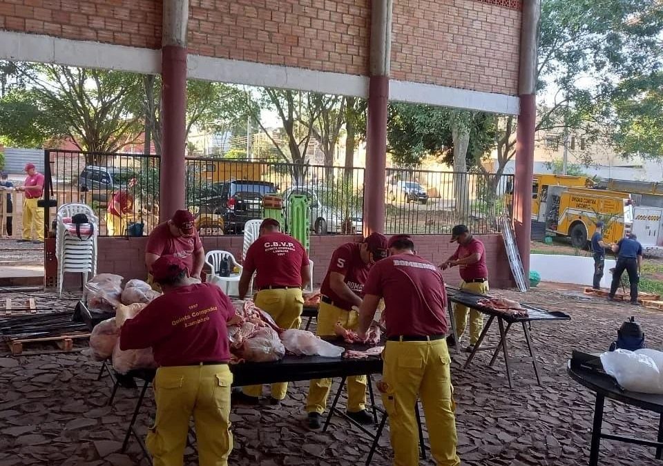 Bomberos de Lambaré organizan actividad benéfica