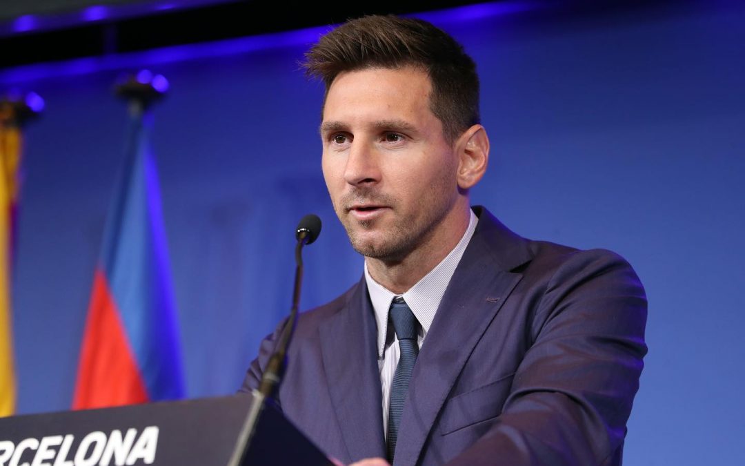 Entre lágrimas, Messi se despidió del Barça: “Quería quedarme y no se pudo”