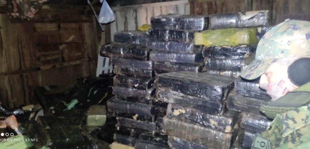 Senad incauta más de 6 mil kilos de marihuana prensada