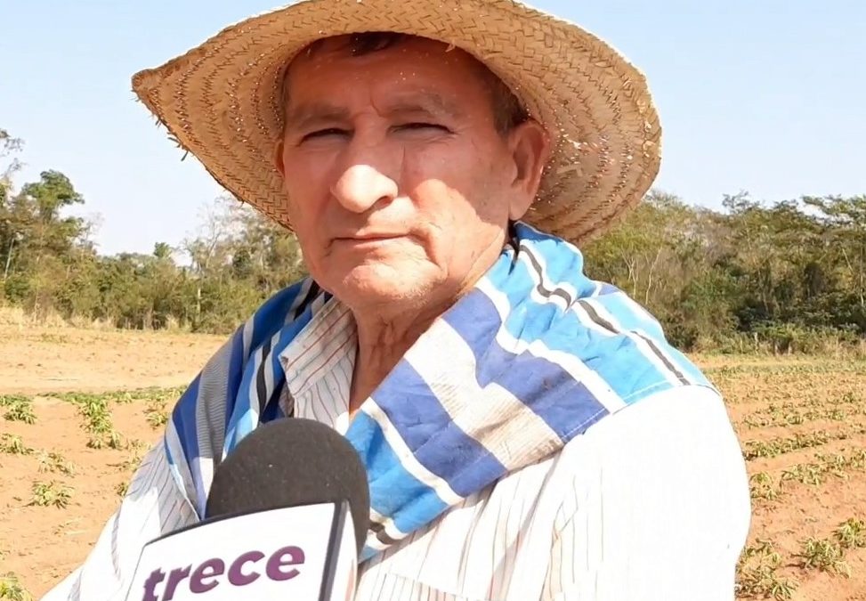 Ingenioso agricultor fabricó una motoaradora en San Pedro