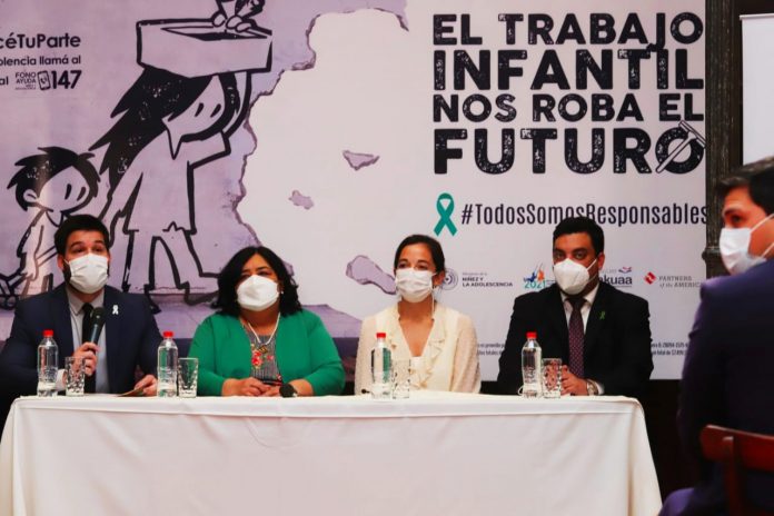 Niñez presentó campaña para erradicar el trabajo infantil