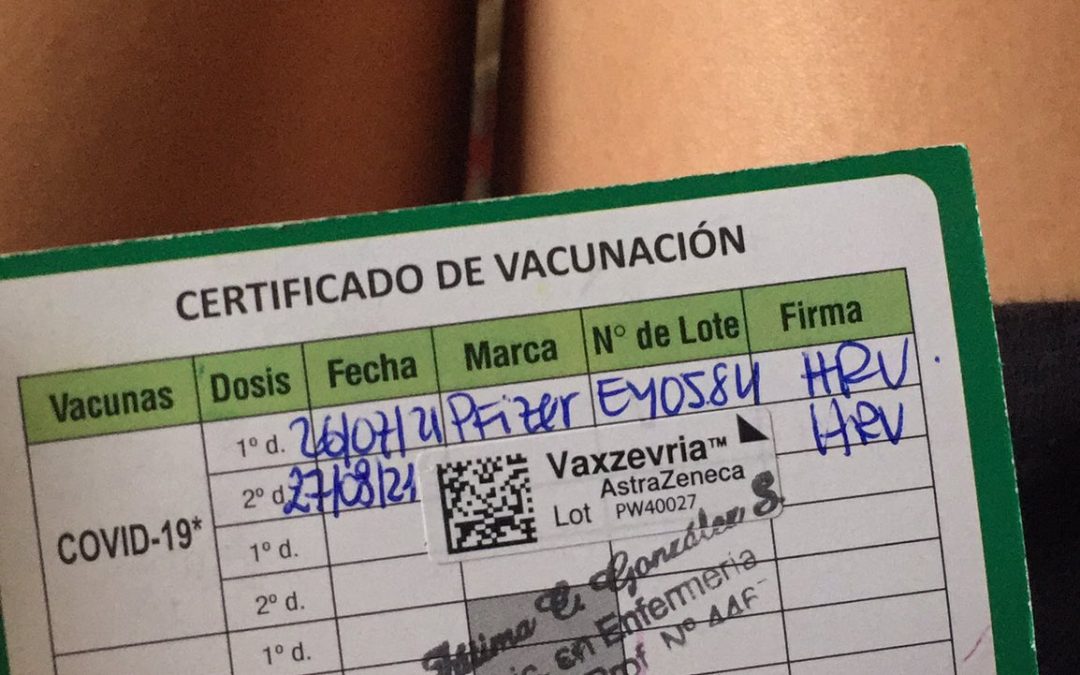 “No pasé nada bien”: la rabia de una joven vacunada con Pfizer y AstraZeneca