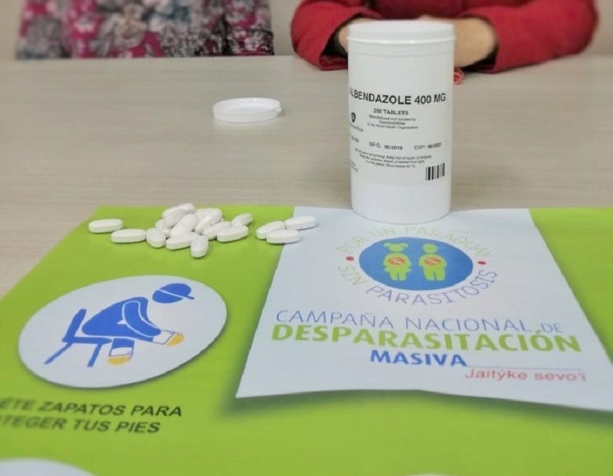 Salud recuerda importancia de la desparasitación en niños y niñas