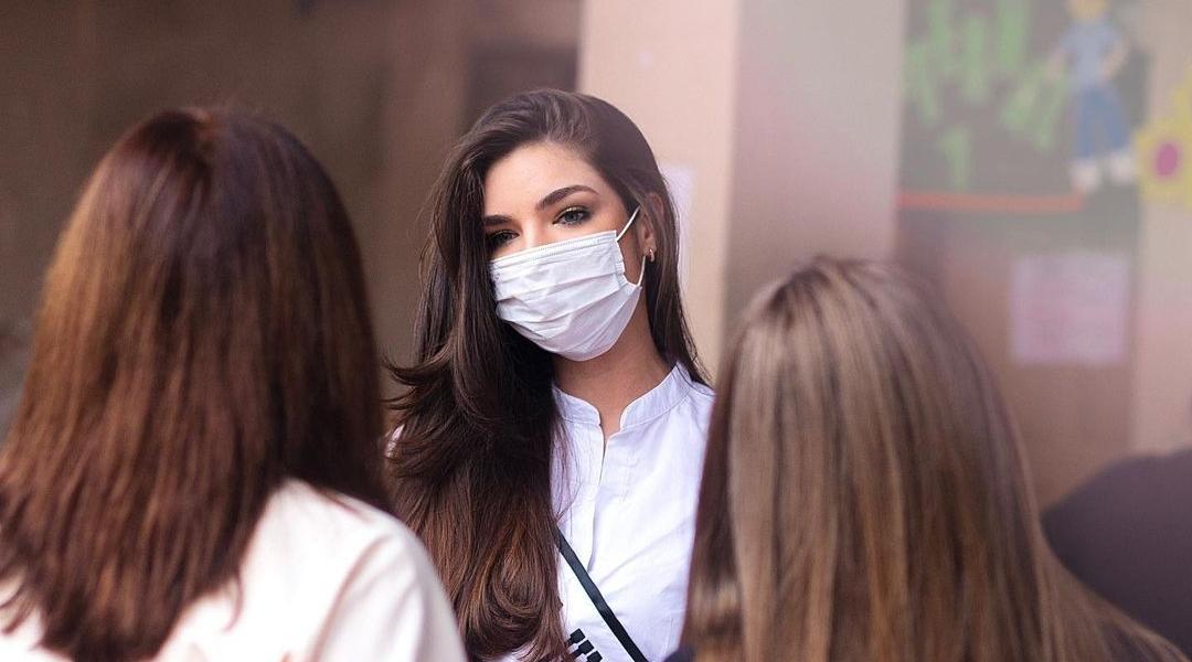 Nadia Ferreira visitó a mujeres del Buen Pastor
