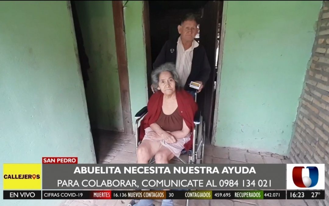 Piden ayuda para mujer de 74 años que vive en extrema pobreza