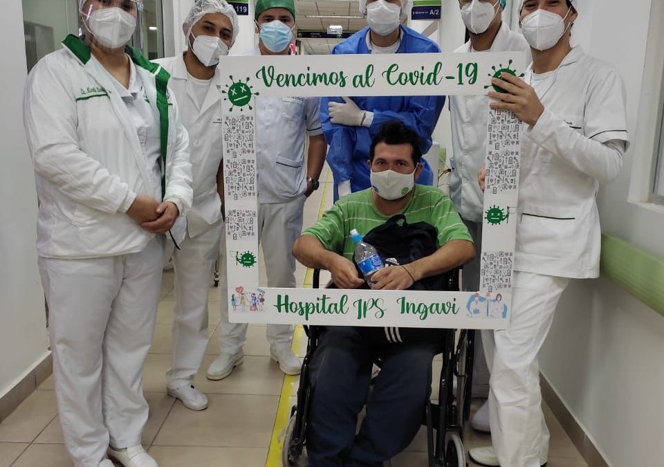 IPS Ingavi dio de alta a sus últimos internados por Covid