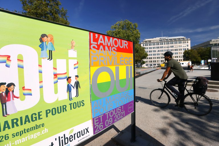 Suiza aprobó el matrimonio igualitario