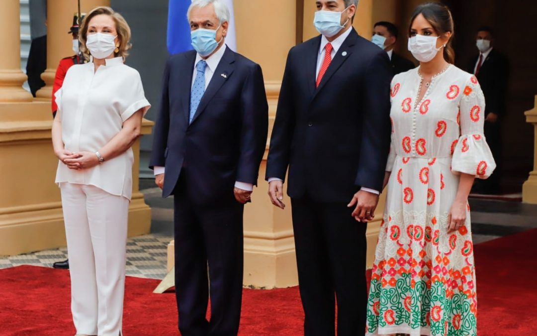 Abdo y Piñera se reúnen en Palacio de Gobierno