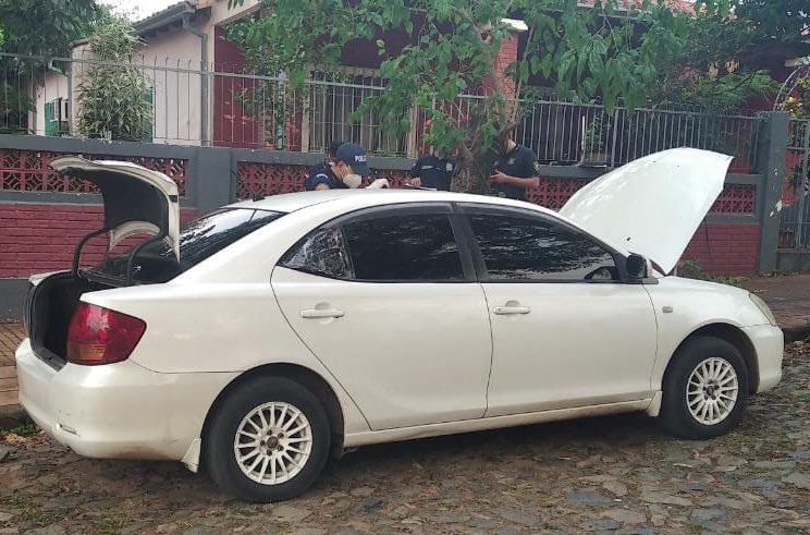 Sicariato en San Lorenzo: hallan vehículo que habría sido utilizado