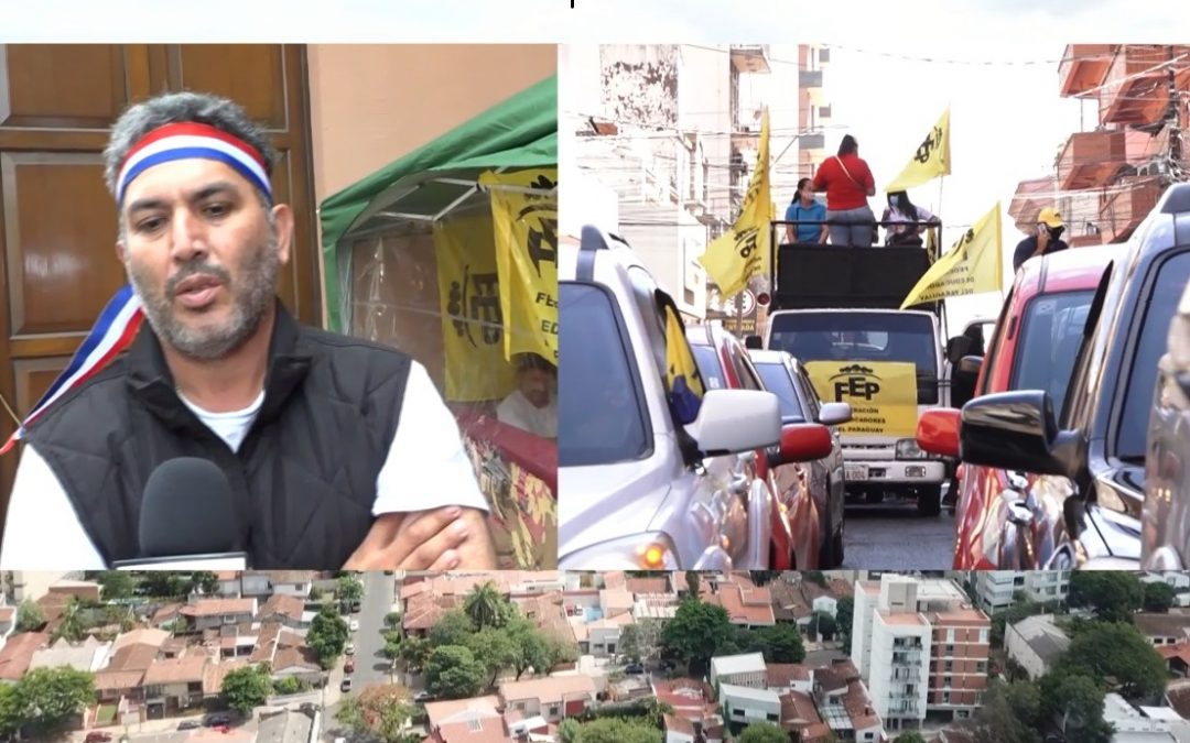 Docentes levantan huelga de hambre frente a Hacienda