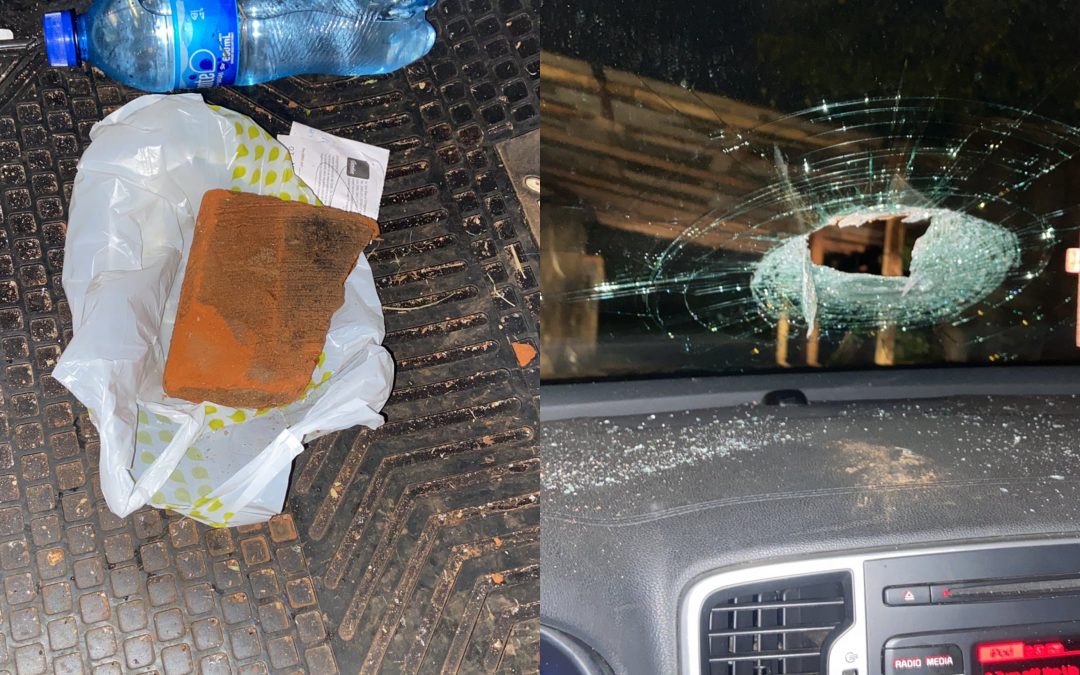 Violento intento de robo en CDE: “Me tiraron la mitad de un ladrillo”