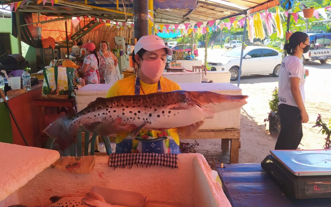 Pescados con precios bajos, tras el aumento del nivel del río