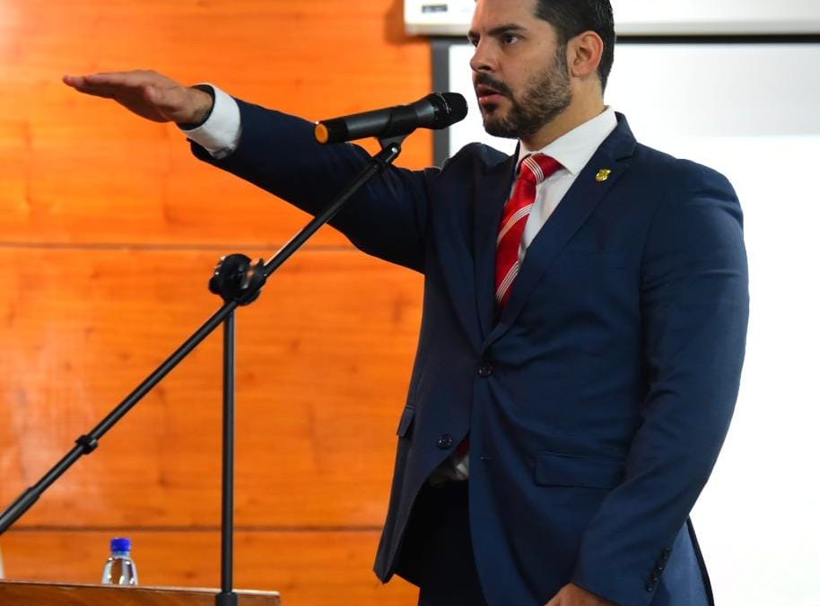 Óscar Rodríguez juró como intendente de Asunción