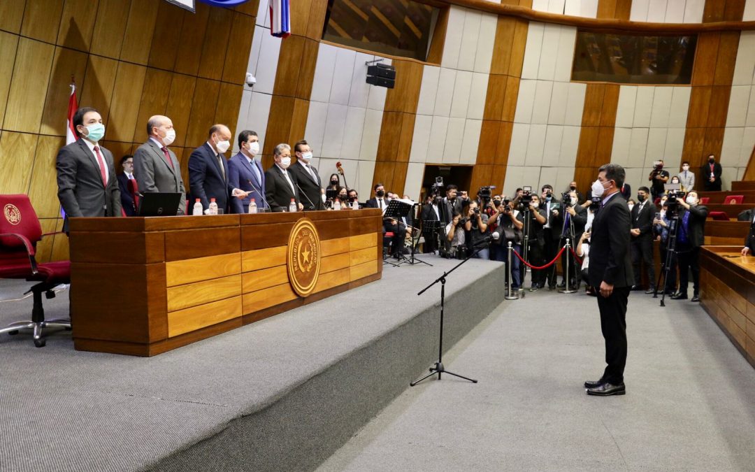 Víctor Ríos juró como nuevo ministro de la Corte Suprema de Justicia